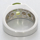 Men's Sterling Silver Semi Mount Ring Setting Round RD 9X9mm Prongs Set - Syzjewelry